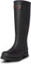 Woden Waterdichte Krokodillenprint Regenlaars Black Dames - Thumbnail 4
