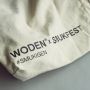 Woden Groene festival sneakers met visleer detail Green - Thumbnail 10