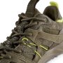 Woden Groene festival sneakers met visleer detail Green - Thumbnail 4