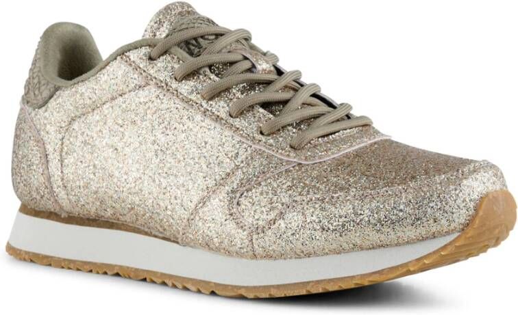 Woden Ydun Glitter Beige Dames