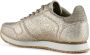 Woden Glitter Fonkelende Sneaker Beige Dames - Thumbnail 7