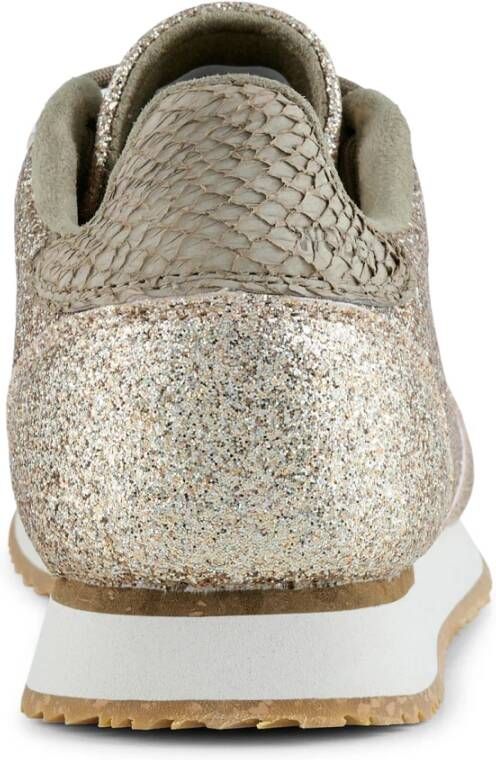 Woden Ydun Glitter Beige Dames