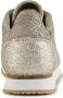 Woden Glitter Fonkelende Sneaker Beige Dames - Thumbnail 10