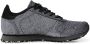 Woden Glitter Sneaker met Visleer en Textiel Details Gray Dames - Thumbnail 4