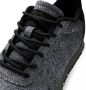 Woden Glitter Sneaker met Visleer en Textiel Details Gray Dames - Thumbnail 8