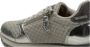 Woden Trendy Metallic Zipper Sneaker Gray Dames - Thumbnail 13