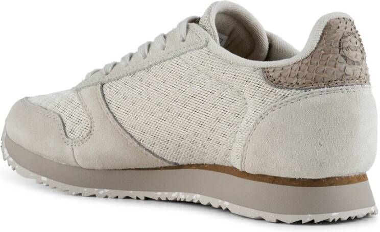 Woden Ydun Suede Mesh II Beige Dames