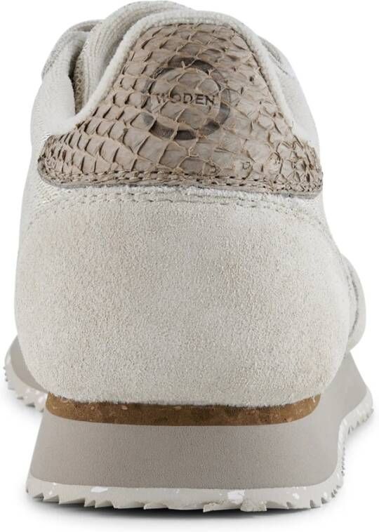 Woden Ydun Suede Mesh II Beige Dames