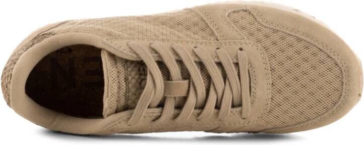 Woden Ydun suede mesh ii Beige Dames