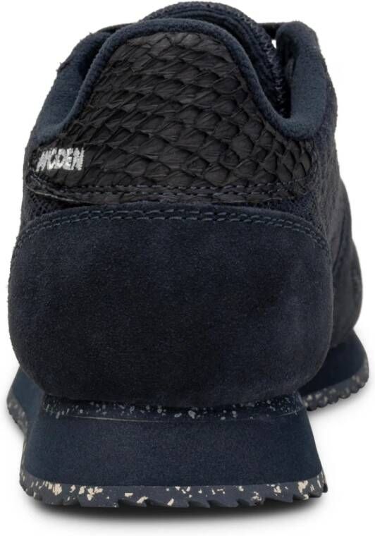 Woden Ydun Suede Mesh II Blauw Dames