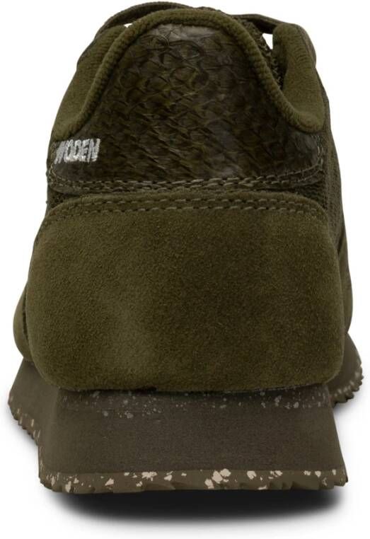 Woden Ydun Suede Mesh II Groen Dames