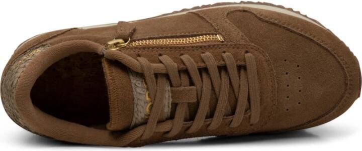 Woden Ydun Suede Zipper Bruin Dames