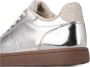 Woden Zilver Metallic Leren Sneaker Gray Heren - Thumbnail 8