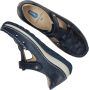 Wolky Blauwe Leren Sandaal met Klittenbandsluiting Blue Dames - Thumbnail 9