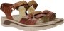 Wolky Comfortabele Bruine Leren Sandaal voor Dames Brown Dames - Thumbnail 11