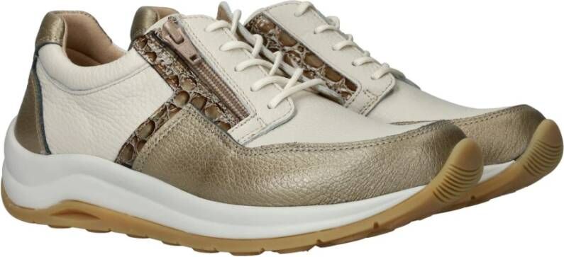 Wolky Comrie Torello veterschoen Beige Dames