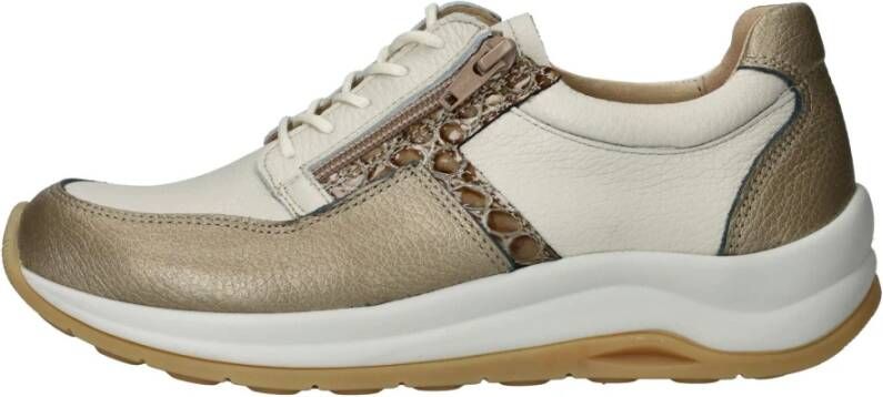 Wolky Comrie Torello veterschoen Beige Dames