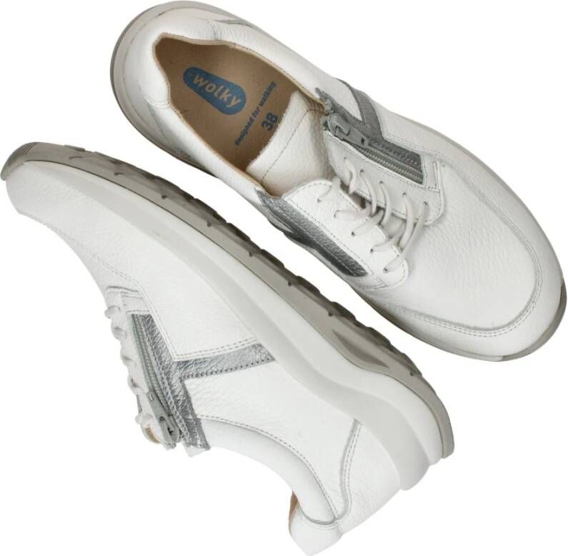 Wolky Comrie Torello veterschoen White Dames