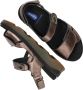 Wolky Metallic Bronzen Sandaal met Comfortabel Voetbed Brown - Thumbnail 9