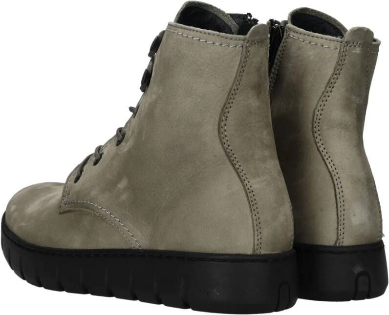 Wolky New Wave veterboot Grijs Dames