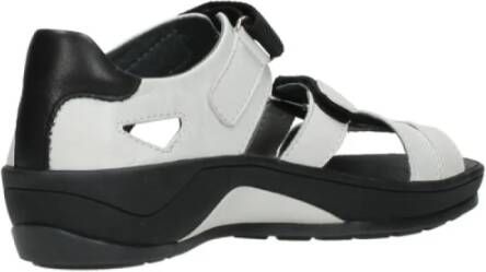 Wolky Sandalen 0105030 121 Ripple Savan Leather 121 Zwart Dames