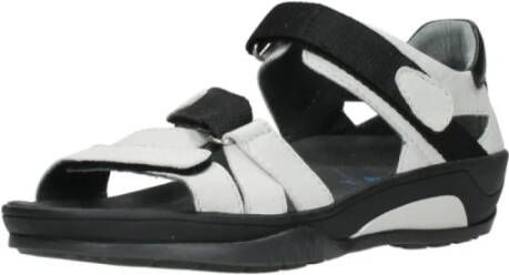 Wolky Sandalen 0105030 121 Ripple Savan Leather 121 Zwart Dames