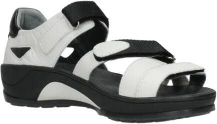 Wolky Sandalen 0105030 121 Ripple Savan Leather 121 Zwart Dames