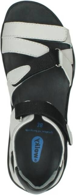 Wolky Sandalen 0105030 121 Ripple Savan Leather 121 Zwart Dames