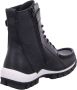 Wolky Hoge veterschoenen Reach zwart wit leer - Thumbnail 11