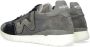 Womsh Grijze Lage Sneaker Runny Nylon Suède - Thumbnail 2