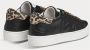 Womsh S290202 Sneakers Leopard Zwart Dames - Thumbnail 3