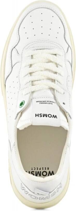 Womsh Sneakers Wit Heren