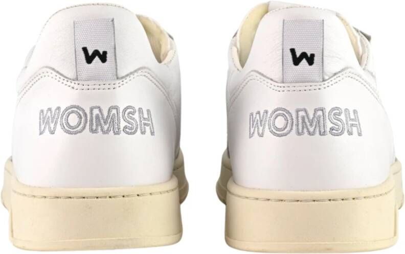 Womsh Witte platte schoenen romantische straatstijl White Heren