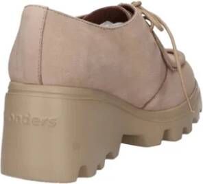 Wonders Amalia Suède Leren Casual Schoen Taupe