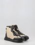 Wonders Beige Dames Platte Elastische Enkellaarzen Beige Dames - Thumbnail 6