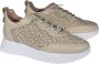 Wonders Beige Leren Cairo Sneaker Beige Dames - Thumbnail 3