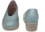 Wonders Blauwe Leren Loafer Instap Schoen Blue Dames - Thumbnail 4