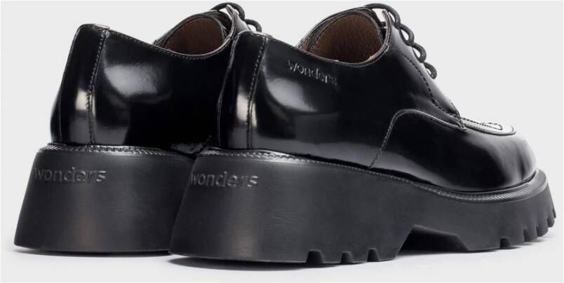 Wonders Blucher Portobello Burdeos Color: Negro Multicolor Dames