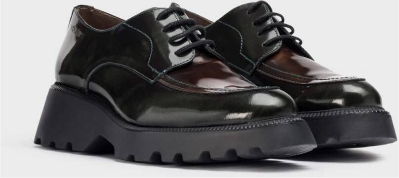 Wonders Blucher Portobello Verde Color: Verde Green Dames