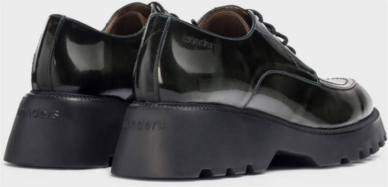Wonders Blucher Portobello Verde Color: Verde Green Dames
