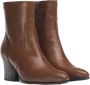 Wonders Klassieke Cowboy Stijl Enkellaars Brown Dames - Thumbnail 6