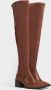 Wonders Bota mosquetera en licra Color: Marrón Brown Dames - Thumbnail 2