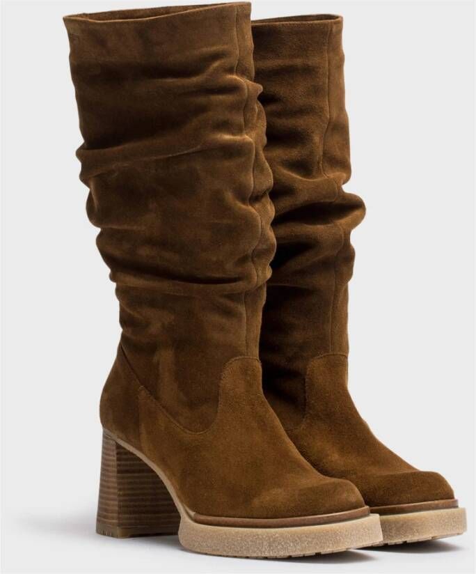 Wonders Bota Rosana marrón Color: Beige Dames