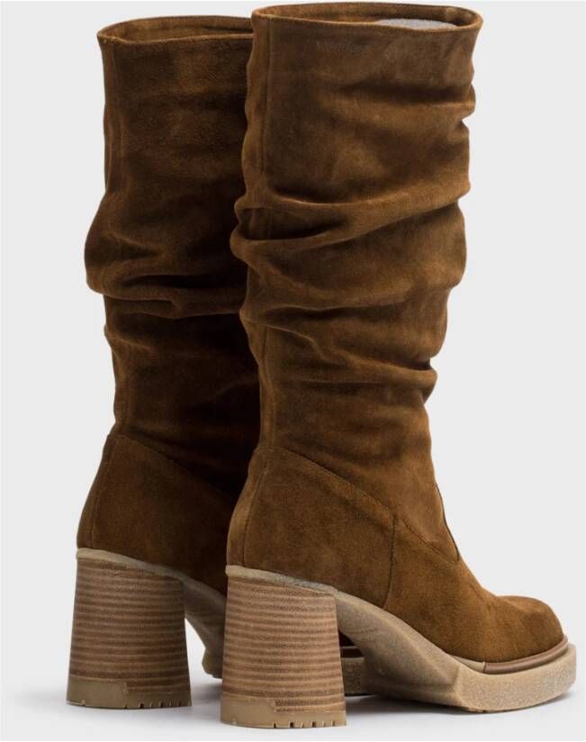Wonders Bota Rosana marrón Color: Beige Dames