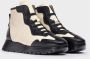 Wonders Beige Dames Platte Elastische Enkellaarzen Beige Dames - Thumbnail 4