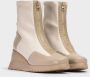 Wonders Botín India Beige Color: Marrón Multicolor Dames - Thumbnail 2