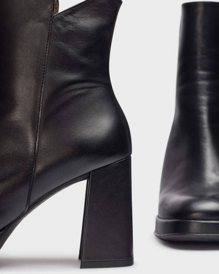 Wonders Botín Santo negro Color: Negro Black Dames