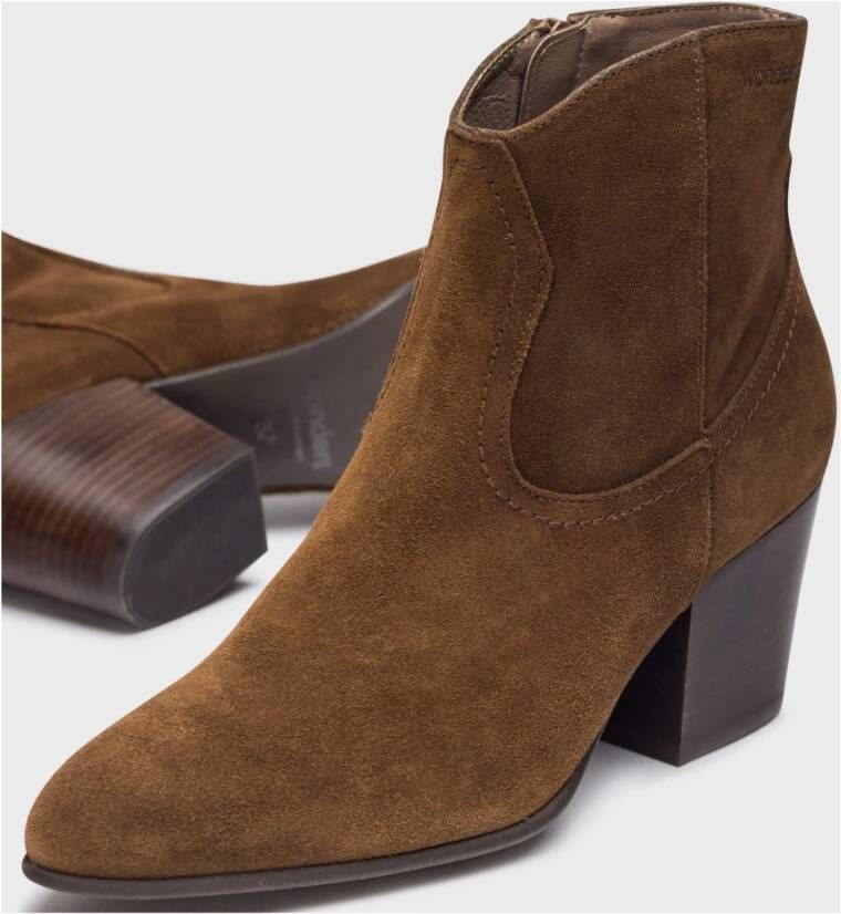 Wonders Botines Cane Moca Color: Beige Dames