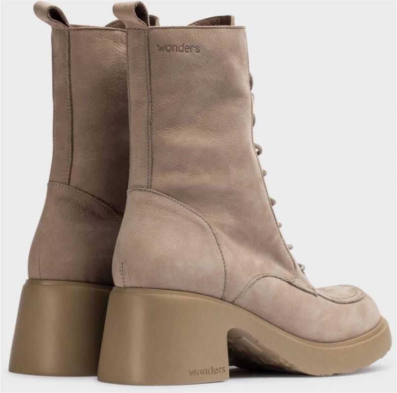 Wonders Botines EME Marrones Color: Taupe Brown Dames