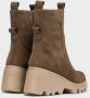 Wonders Stijlvolle Taupe Enkellaarsjes voor Dames Gray Dames - Thumbnail 4